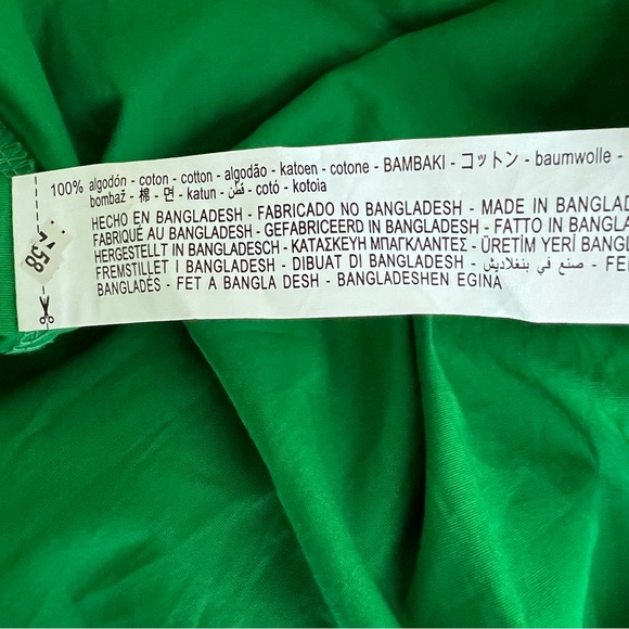 ZARA Asymmetric Dress With Adjustable tie straps Size M - Picture 7 of 8